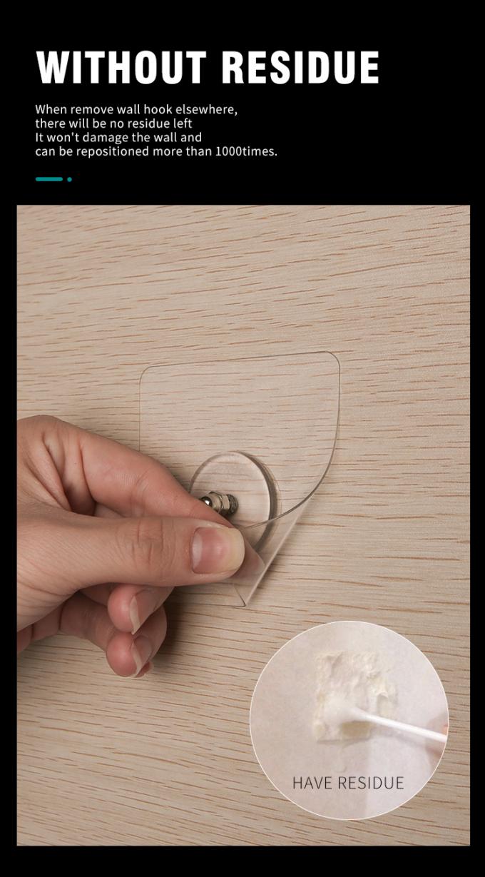 Clear Shower Caddy Stickers Bathroom Fittings And Fixtures Self Adhesive