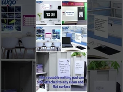 ISO 9001 Self Stick Dry Erase Sheets White Board OEM ODM Light Weight