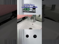 Black Oxidized Stainless Steel Bath Accessories Holder For Shower Suction Cup Fixed