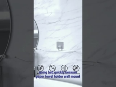 Damage Free Self Adhesive Mounted Paper Towel Holder Wall Mount