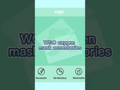 Repostionable Reusable Adhesive Oxygen Mask Gel Pad for CPAP Masks