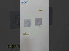 Self-adhesive Clear Hooks Bathroom Clothes Hangers No Residue Hooks Say Goodbye To Dirty Trace Troub