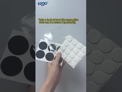 Die-cuts Doube Sided Reusable Glue Dots Repositional Adhesive Dots No Residue Sticky Velcro Dots For