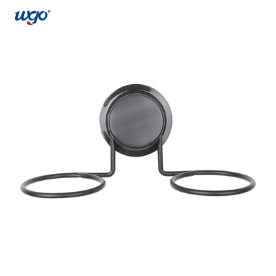 Bathroom Fittings Holders Stainless Steel Toothbrush Holders Suction Fixed Black