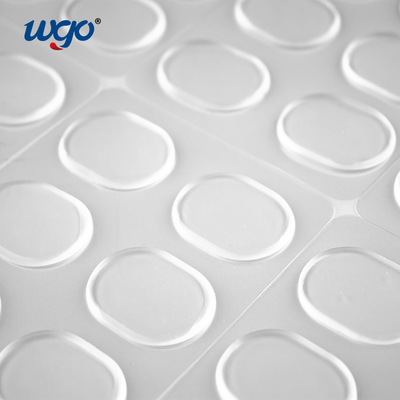 ISO 9001 32mm Adhesive Silicone Pad Doorknob Crash Protective Sticky Pads