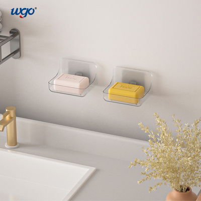 Wall Mounted 120mm Bathroom Soap Dish Holder Leachate Self Adhesive Soap Holder