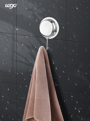 6kg Loading WGO Waterproof Towel Hooks SS201 Removable Bathroom Hooks