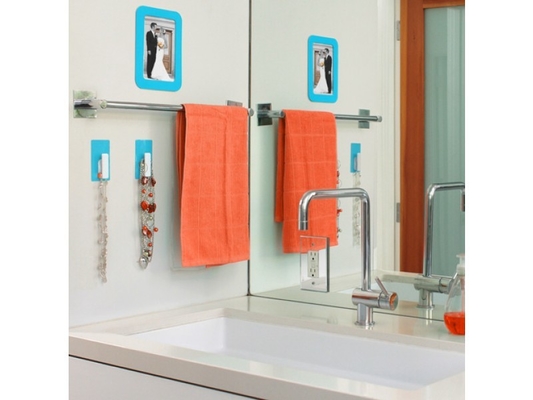 No Residue Removable Double Sided Self Adhesive Photo Frame With Mounting Strips