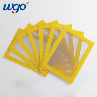 Restickable Self Adhesive Sign Holder , Photo Pocket Picture Display Frame A4