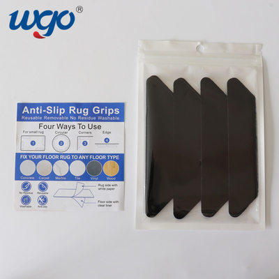 Reusable WGO Self Adhesive Mounted Anti Slip Rug Gripper Removable No Residue