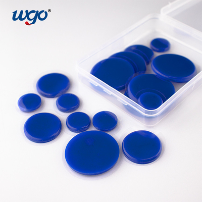 WGO Removable Self Adhesive Furniture Pads Doorknob Crash Protector Drum Silicone Gel