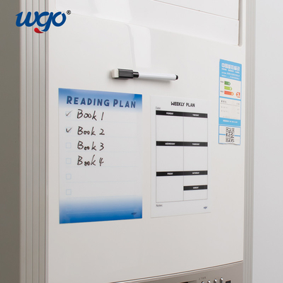 Repositionable Sticky Dry Erase Board On Most Smoothly Surface Included Plastic