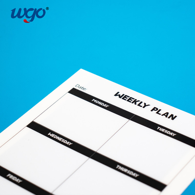 Repositionable Sticky Dry Erase Board On Most Smoothly Surface Included Plastic