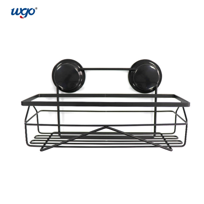 Black Oxidized Bathroom Caddy Holder Suction Cup Fixed Stainless Steel SS201