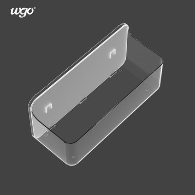 WGO 280mm Washable Fixed Bathroom Caddy Holder Gel Suction Shower Caddy