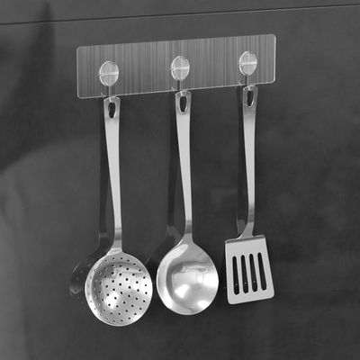 SS201 bathroom WGO 3 Hook Towel Rack 6kg Max Loading ISO9001