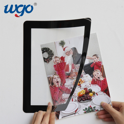6x8 Self Stick Photo Frames RoHS Approved Wall Hanging Picture Frames