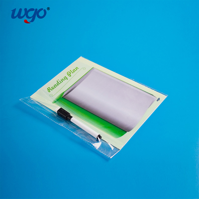 Adhesive Reusable Display Board A Frame Dry Erase Board PVC Writing Whiteboard