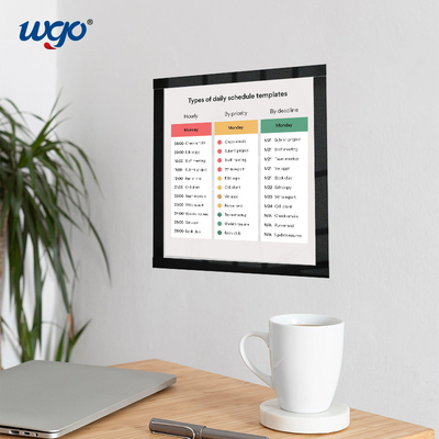 ODM A4 Self Adhesive Wall Mounted Sign Holder ISO 9001 On All Smoothly Surface