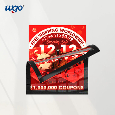 ODM A4 Self Adhesive Wall Mounted Sign Holder ISO 9001 On All Smoothly Surface