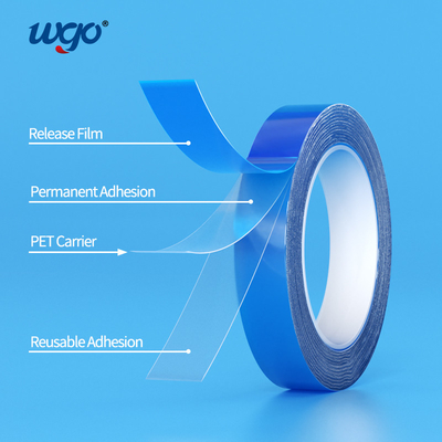 12.7mm Wide Removable Double Sided Tape For Poster ODM OEM