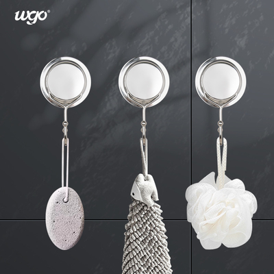 WGO 5kg SS201 Stainless Steel Robe Hooks Bathroom Shower Door Hook