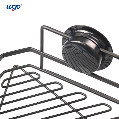 SS201 Hanging Corner Shower Shelf 26cm Washable Suction Fixed