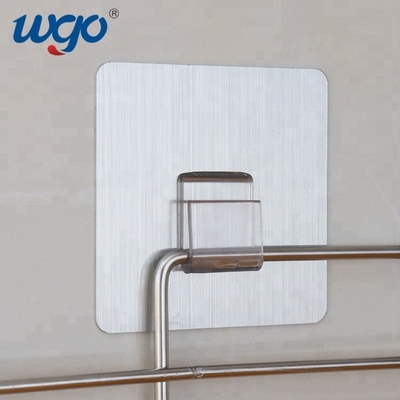 35.5cm Silver Color WGO Washable Bathroom Shower Caddy Clear Accessories Set