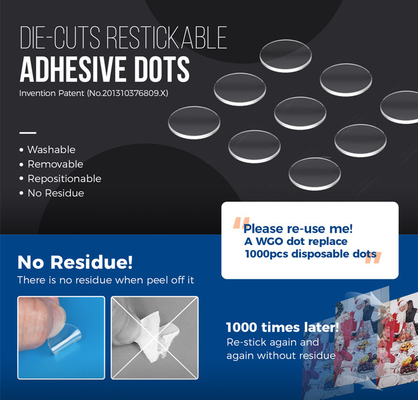 Removable Restickable Washable Double Sided Tape For Office And School Answers
