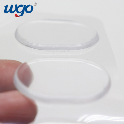 ISO 9001 32mm Adhesive Silicone Pad Doorknob Crash Protective Sticky Pads