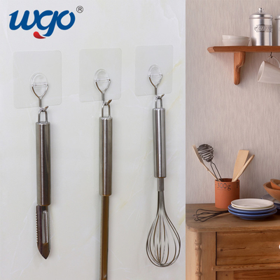 70x70 Adhesive Bathroom Hooks Wall Hook Hanger Sticker