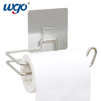 SS304 Bathroom Paper Roll Holder 14.5cm For Toilet Tissue Storage