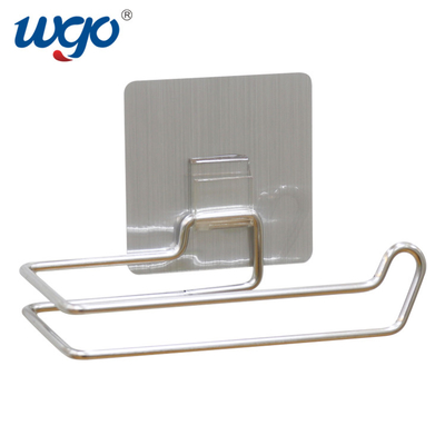 SS304 Bathroom Paper Roll Holder 14.5cm For Toilet Tissue Storage