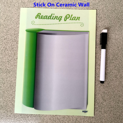 PVC Wall Mounted Self Adhesive Whiteboard Sticker Stationery Kids Writing Board