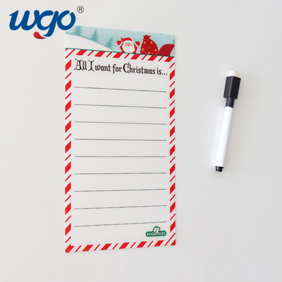 Washable A3 A4 White Sticky Dry Erase Board ISO 9001 Certified Without Residue
