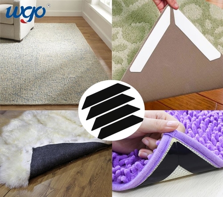 WGO ISO 9001 Non Slip Rug Underlay Carpet Pad OEM ODM With Adhesive Tape