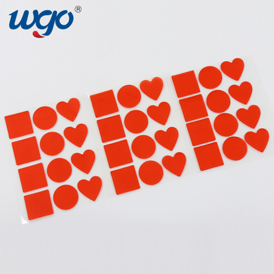 WGO Clear Adhesive Removable Sticky Dots Repositionable Without Residue Reusable Adhesive Tape