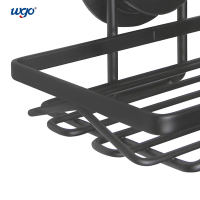 WGO 173mm Wall Hanging Soap Case Black Stainless Steel SS201