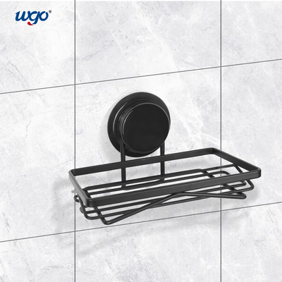 WGO 173mm Wall Hanging Soap Case Black Stainless Steel SS201