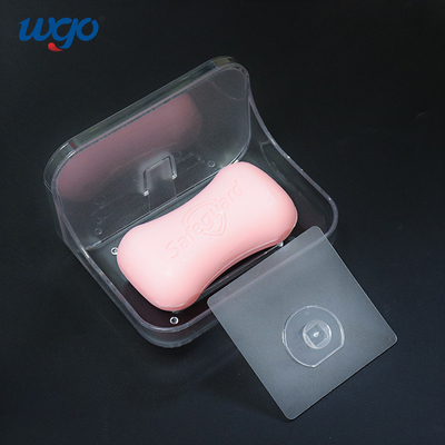 120mm Wall Hanging Soap Dish Damage Free PET PVC With leachate
