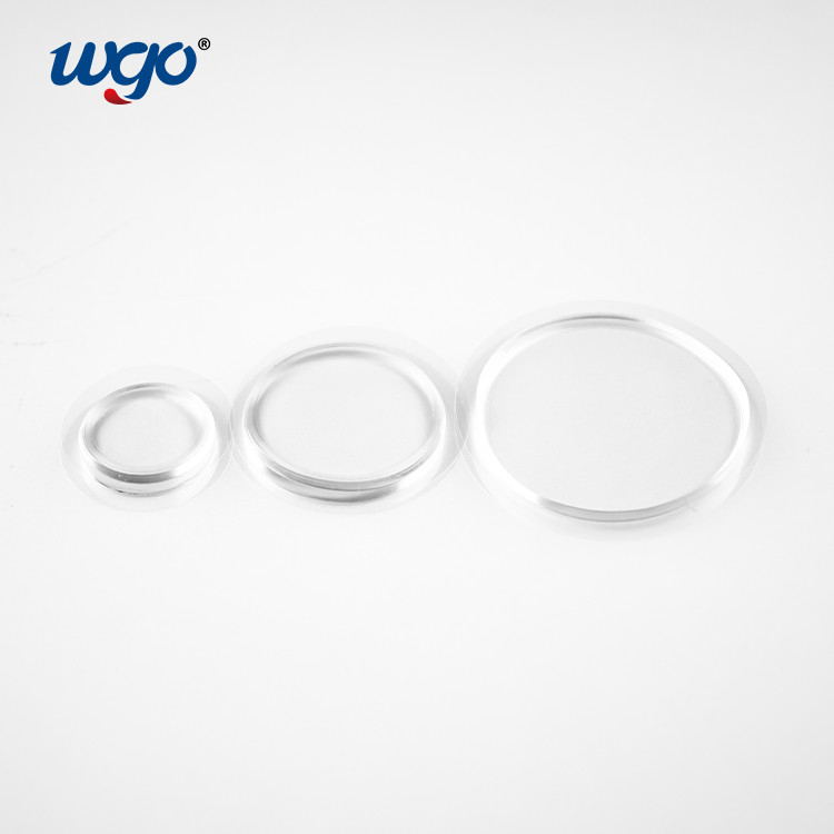 WGO Removable Self Adhesive Furniture Pads Doorknob Crash Protector Drum Silicone Gel