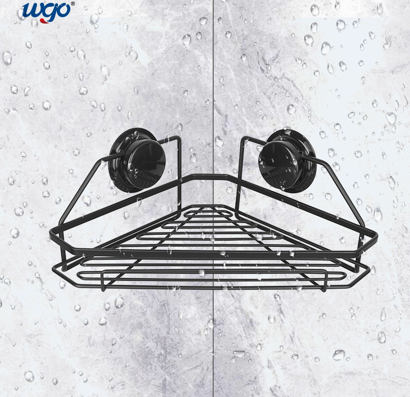 Patented 26.5cm Wide Hanging Corner Shower Shelf 10kg hanging Corner Shower Caddy