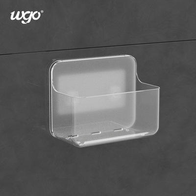 Patented Sticker Strongly Mounted Self Adhesive Shower Caddy Clear Fittings