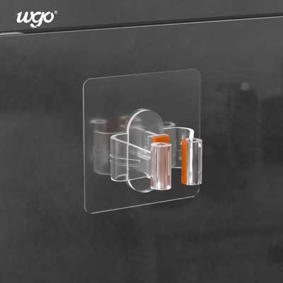 Damage Free Strongly Mounted Adhesive Broom Mop Holder For Cleaning Tools