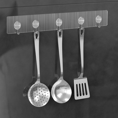 380mm Towel Hook Hanger 8kg Loadable Bathroom Wall Hook Rack