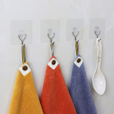 70x70 Adhesive Bathroom Hooks Wall Hook Hanger Sticker